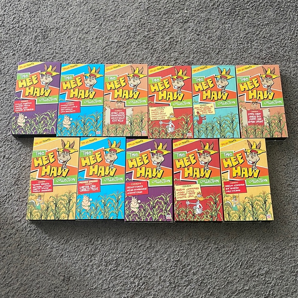 Time Life Video The Hee Haw Collection 11 VHS tapes